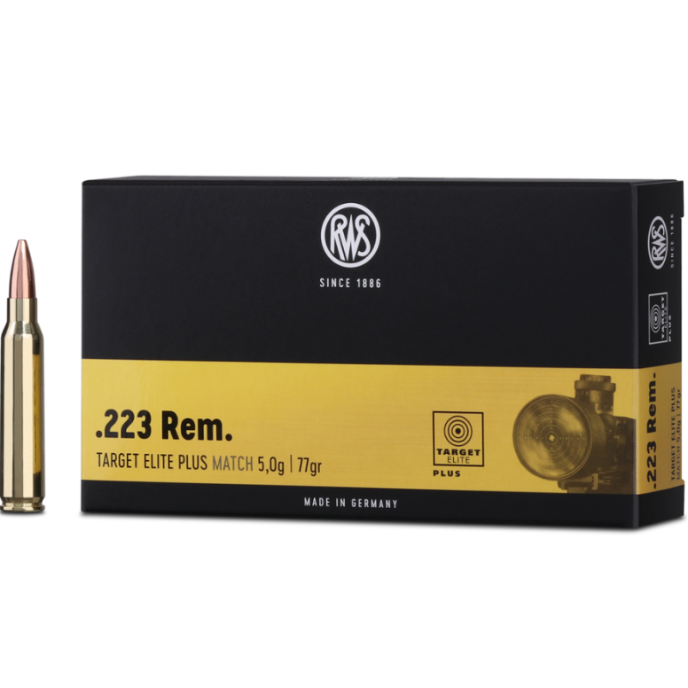 RWS TARGET ELITE PLUS .223 Rem. 77gr