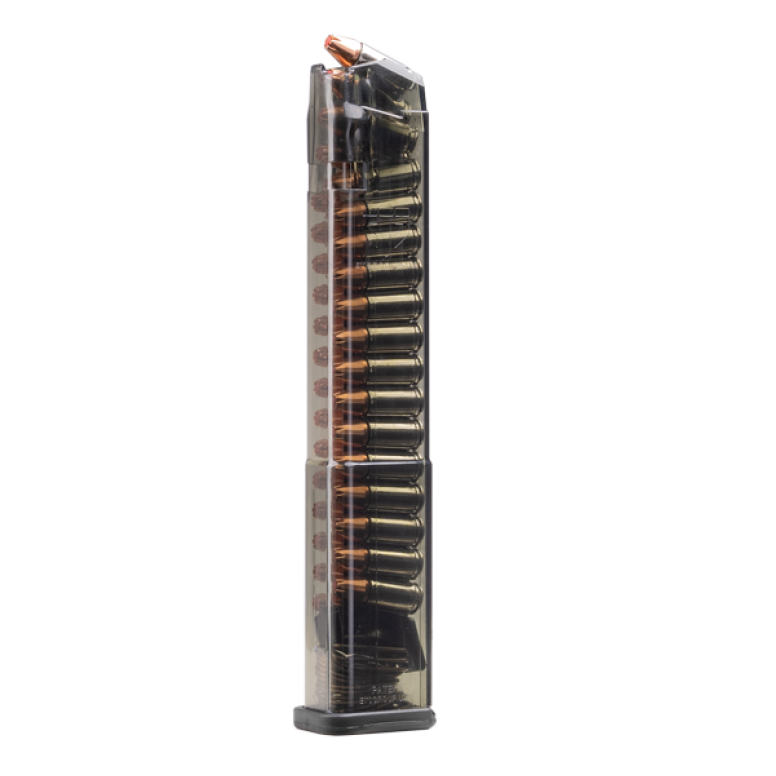 Elite Tactical Systems Carbon Smoke 32rd (9mm) GEN 2 mag for Glock