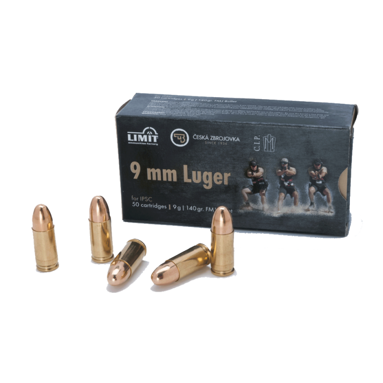 Σφαίρες Limit 9x19mm Luger 139grs FMJ