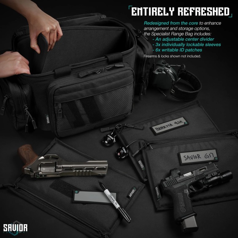 Τσάντα μεταφοράς όπλων Savior Specialist - Range Bag - Μαύρη