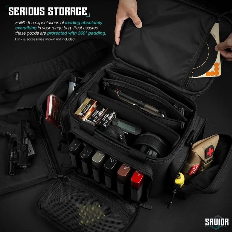 Τσάντα μεταφοράς όπλων Savior Specialist - Range Bag - Μαύρη