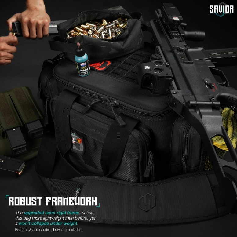 Τσάντα μεταφοράς όπλων Savior Specialist - Range Bag - Μαύρη