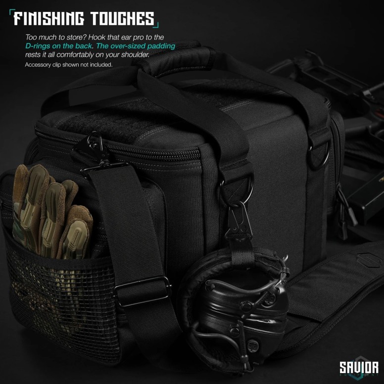 Τσάντα μεταφοράς όπλων Savior Specialist - Range Bag - Μαύρη