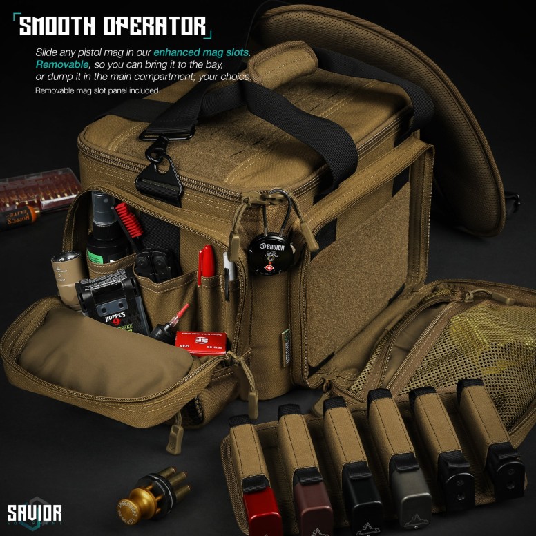 Τσάντα μεταφοράς όπλων Savior Specialist - Range Bag - Καφέ