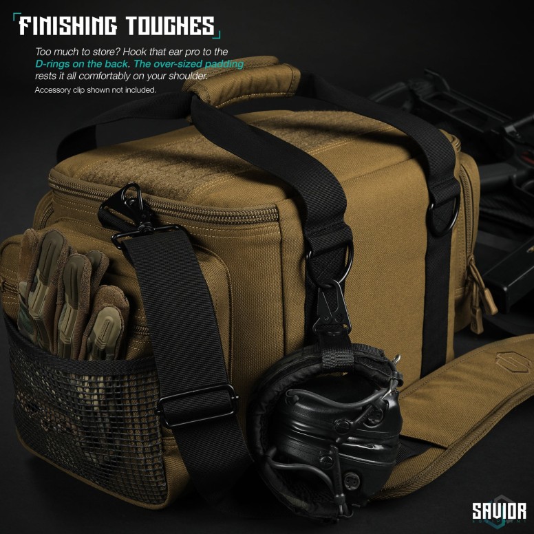 Τσάντα μεταφοράς όπλων Savior Specialist - Range Bag - Καφέ