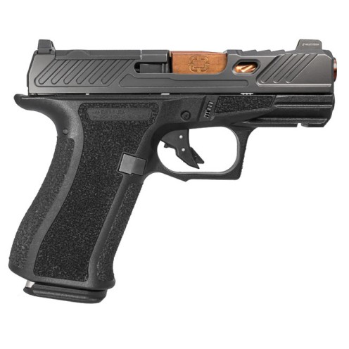 Shadow Systems CR920X, 9mm, Black Frame, ELITE Slide Optic Black, Spiral Barrel Bronze, Tritium