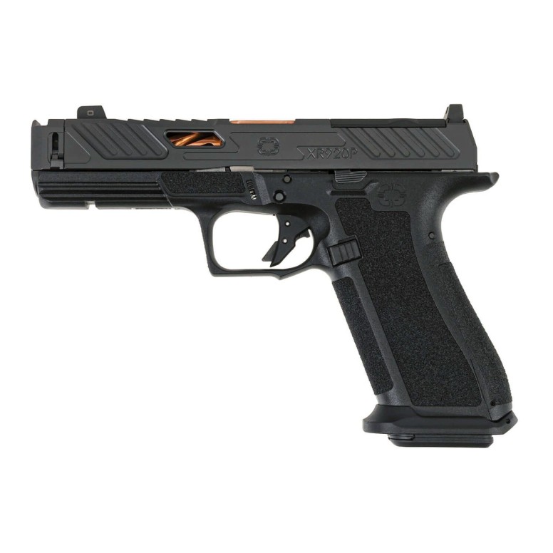 Shadow Systems XR920P, 9mm, Black Frame, ELITE Slide Optic Black, Spiral Compensated Barrel Bronze