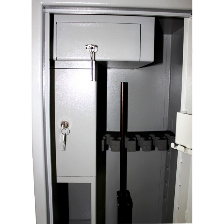 Gun Safe Griffon GE450KL for 5 Weapons with Shelfs