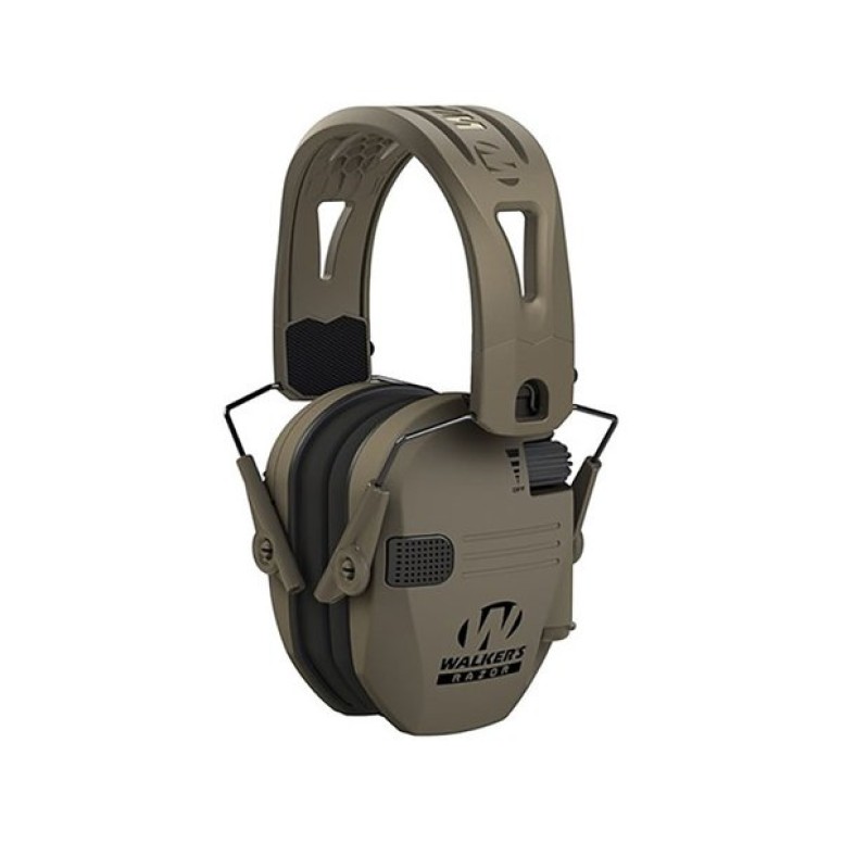 Walkers RAZOR TACTI-GRIP SERIES electronic ear muffs FDE