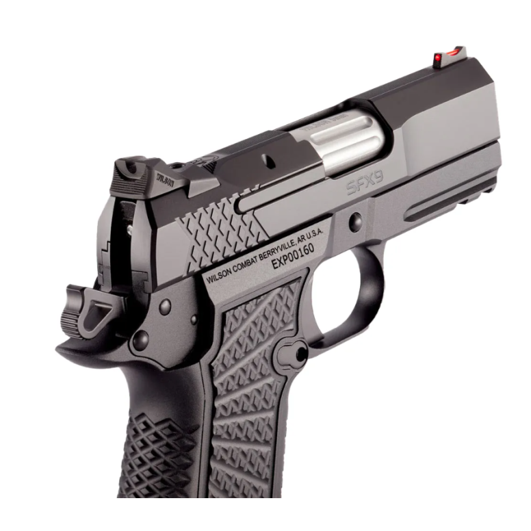 Πιστόλι Wilson Combat SFX9 Compact 3.25", Solid Frame, X-TAC Pattern, Lightrail, Black Armor-Tuff® Slide, Anodize Frame, 9mm